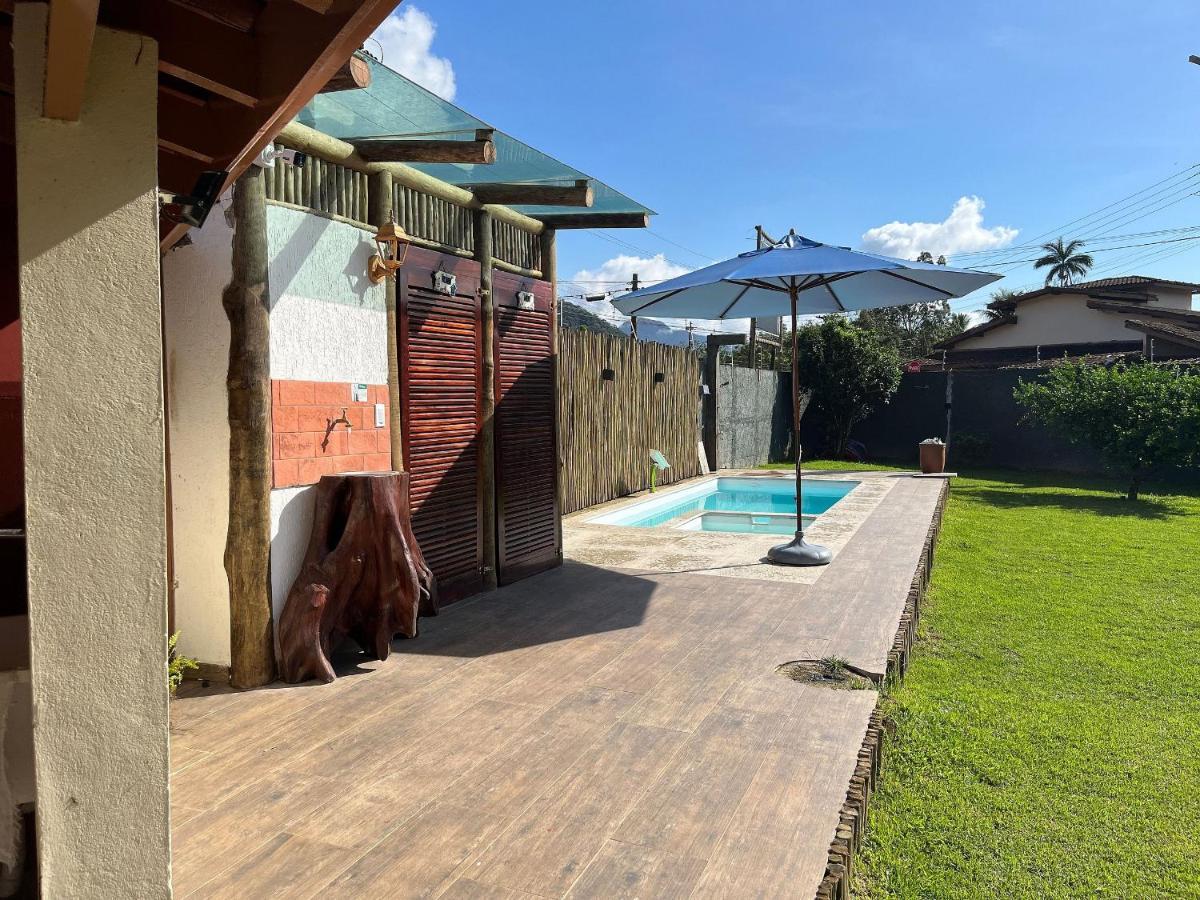 Villa Casa Piscina Jardim Ubatuba Exterior foto